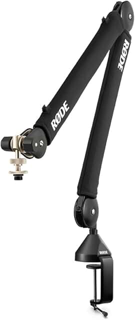 RODE PSA1+ spring-damped podcast boom arm