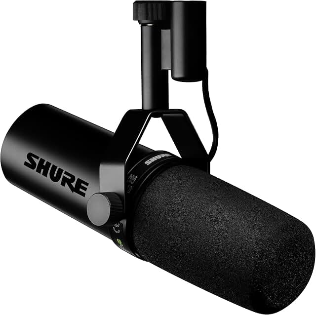 Shure SM7B broadcast dynamic microphone