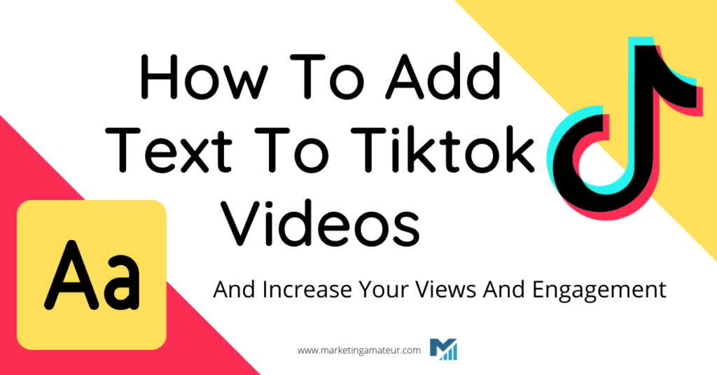 how to add text to TikTok