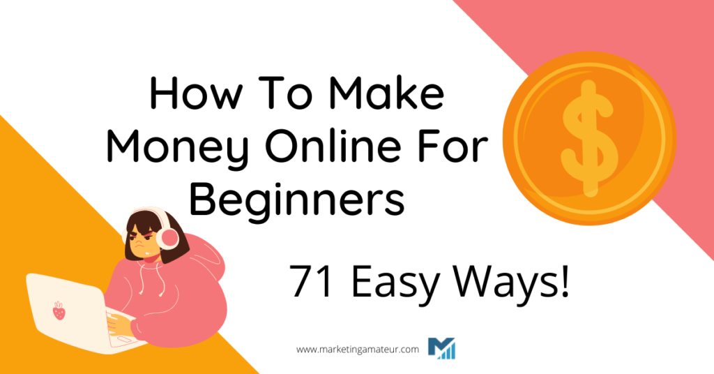 how to make money online for beginners