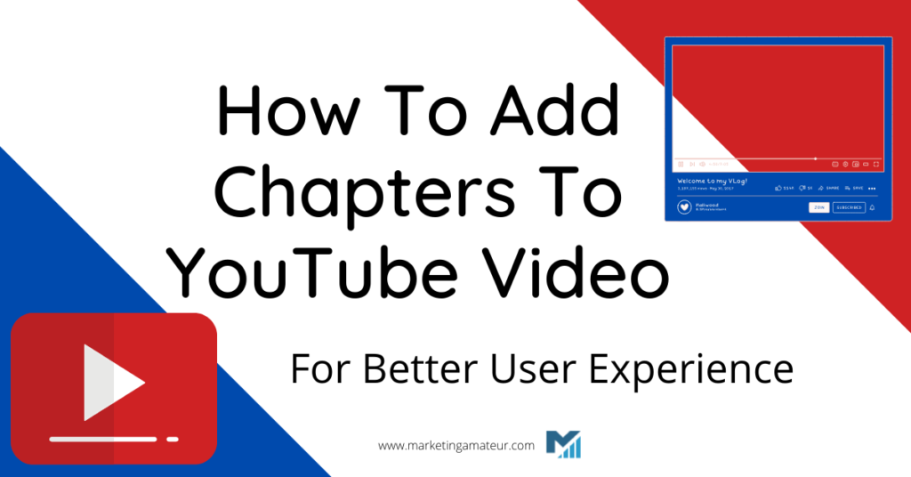 how to add chapters to YouTube video