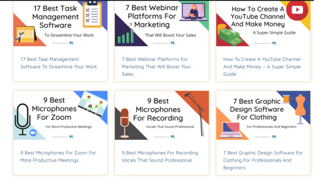 create a blog to compliment your YouTube channel