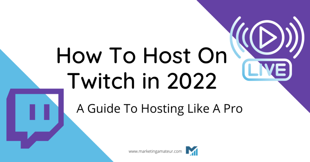 how to host on twitch