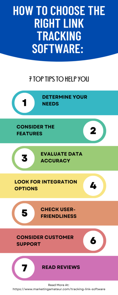 tracking link software