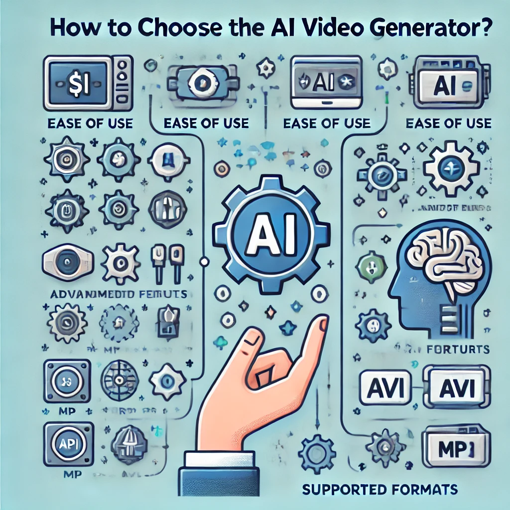 How to choose the right AI video generator.