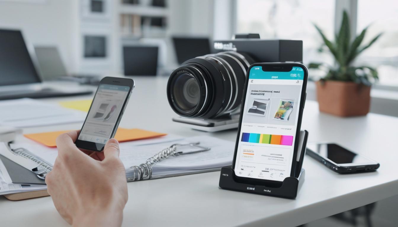 Mobile scanning in action