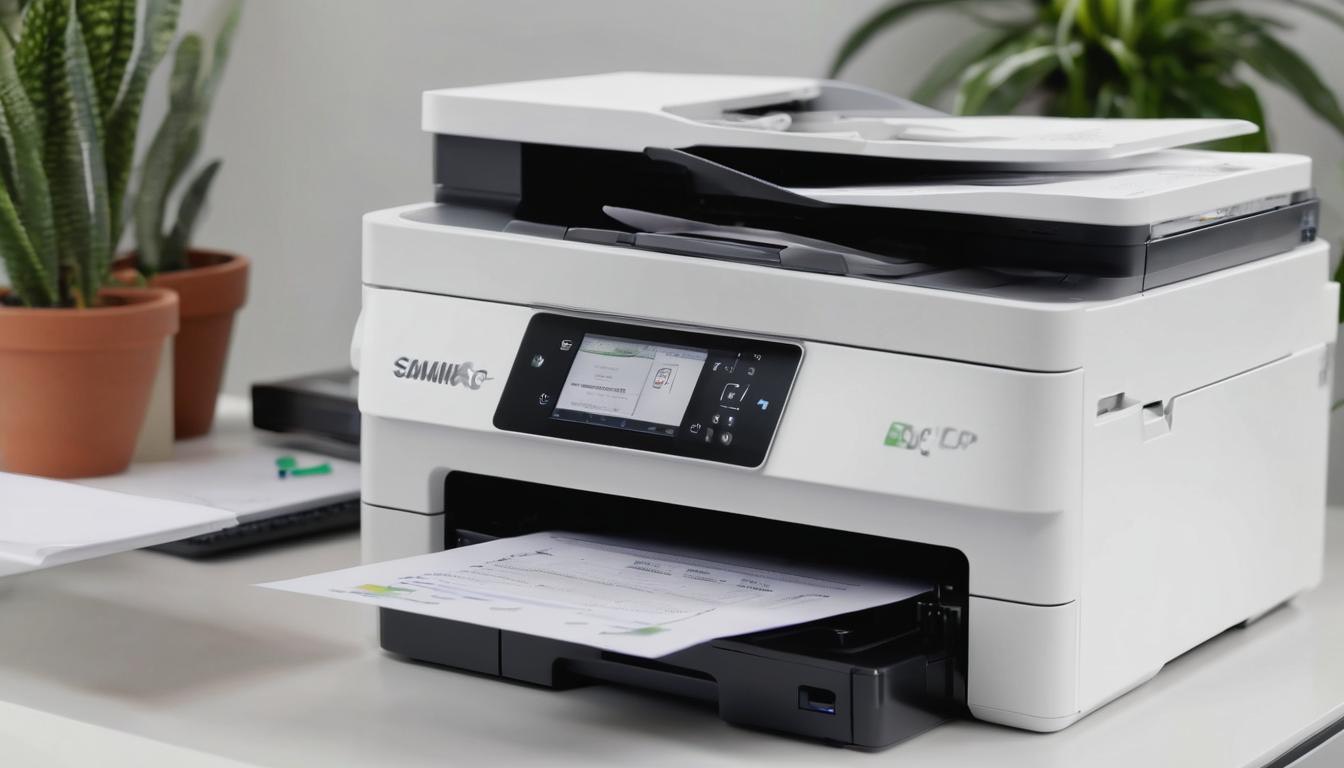 Printer setup interface