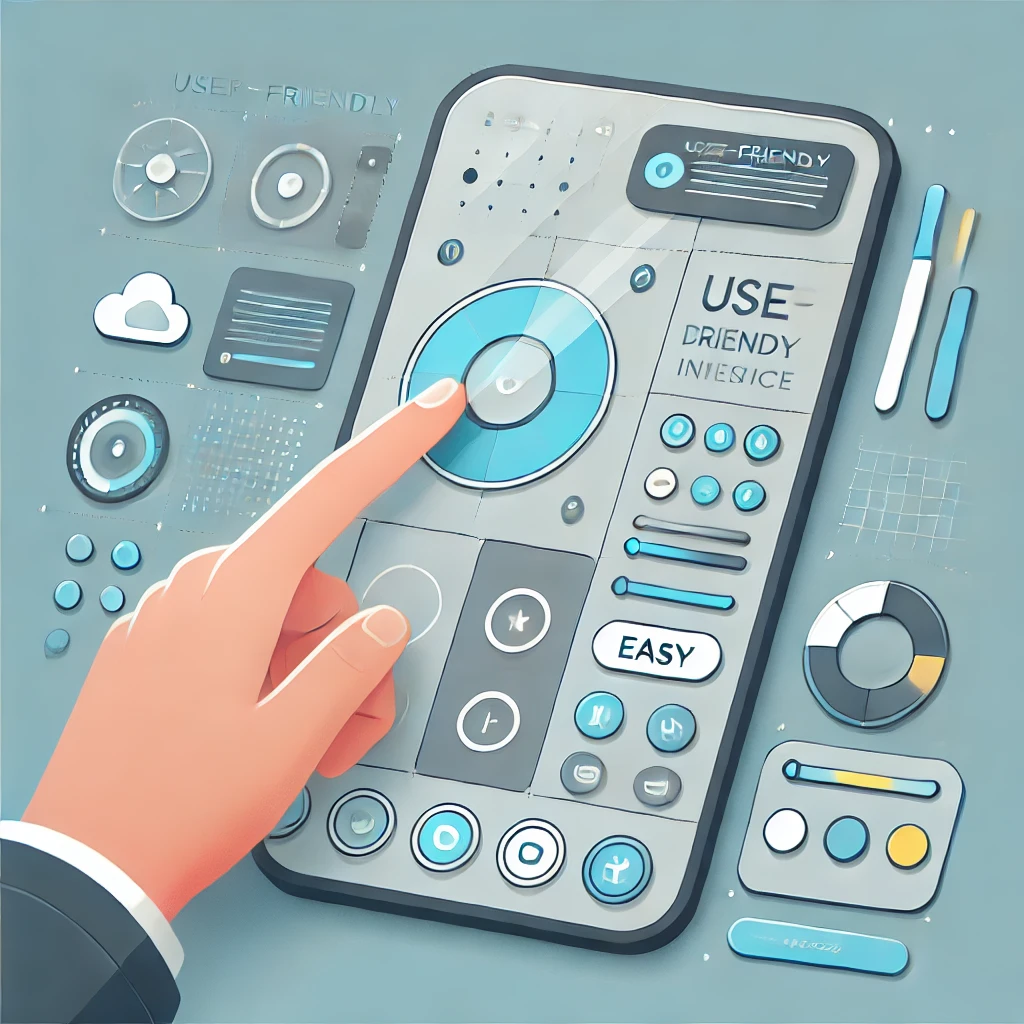 User Friendly Interface with Touchscreen Display.