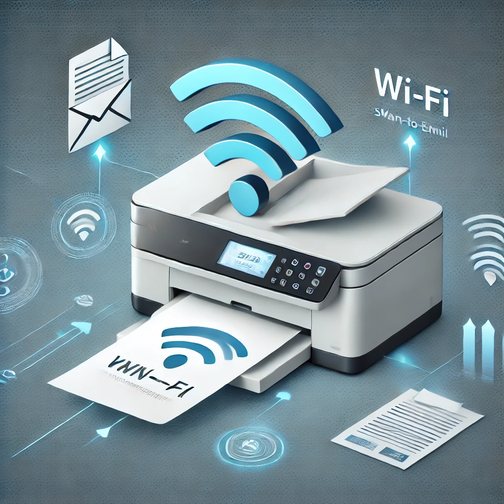 Understanding wireless scan to email printers