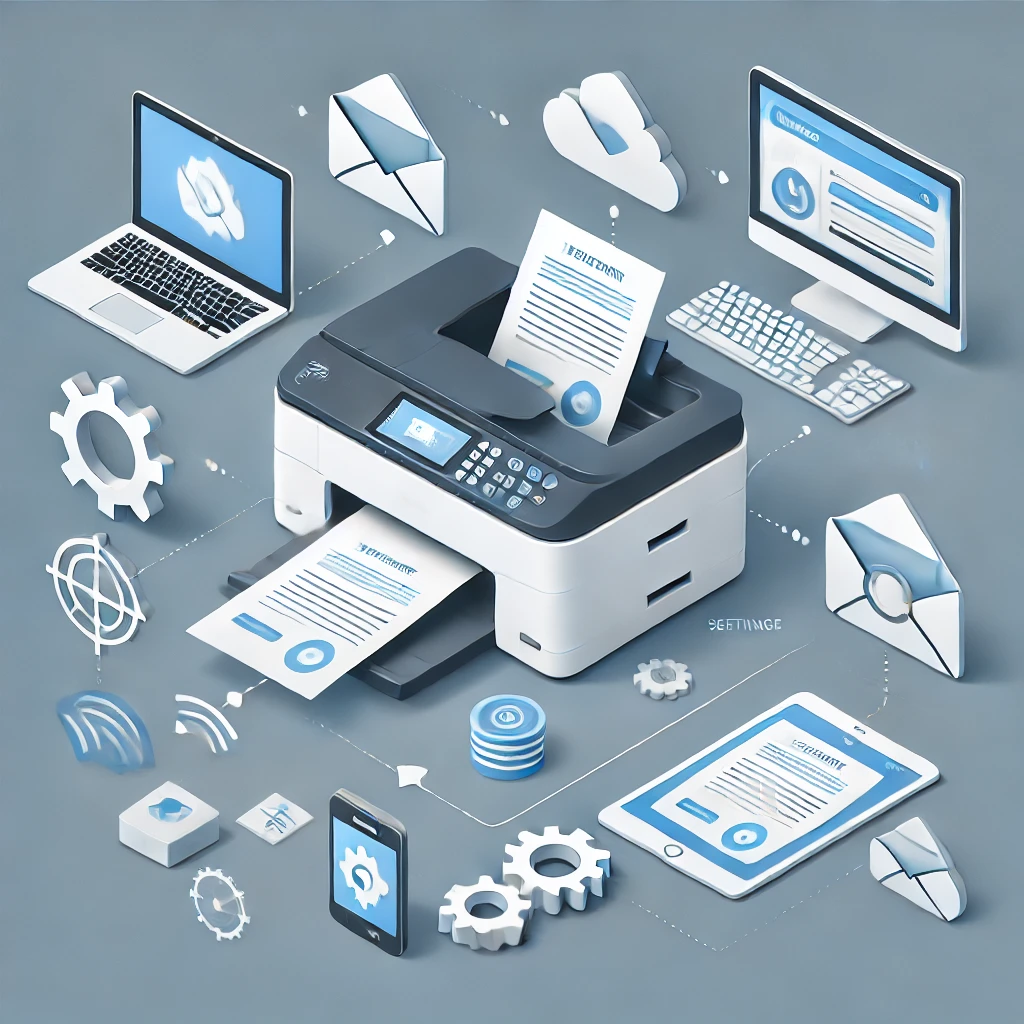 Understanding scan to email printer software