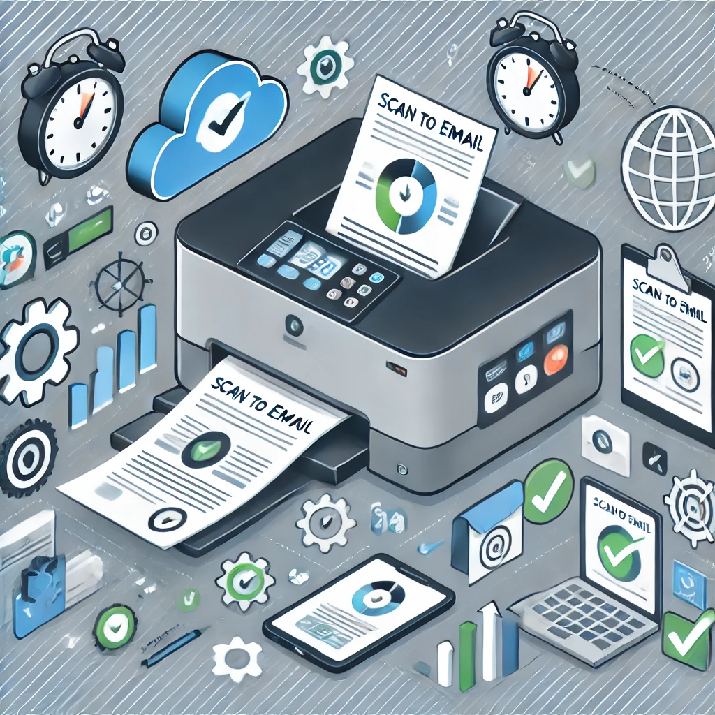 Boosting productivity with scan to email software 