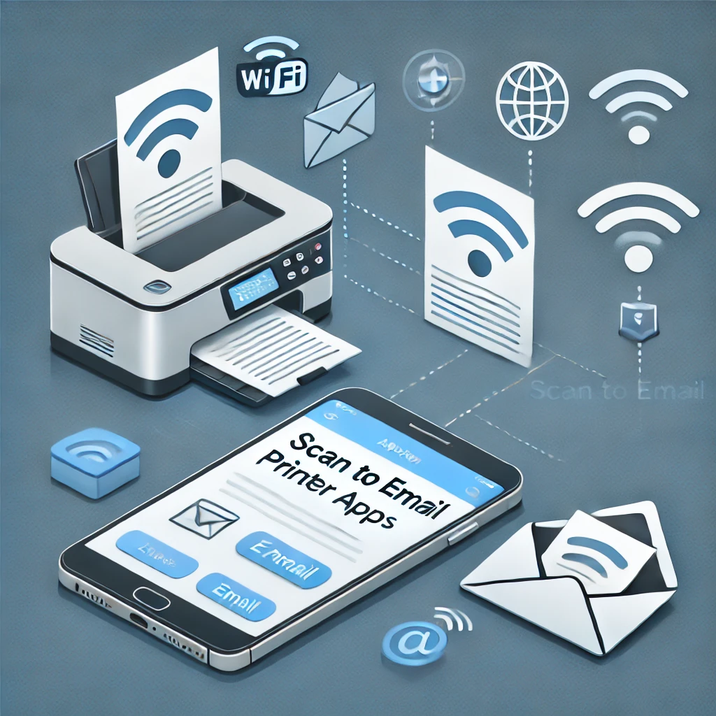 What are scan to email printer apps.