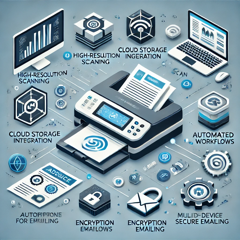 advanced features of scan to email workflows