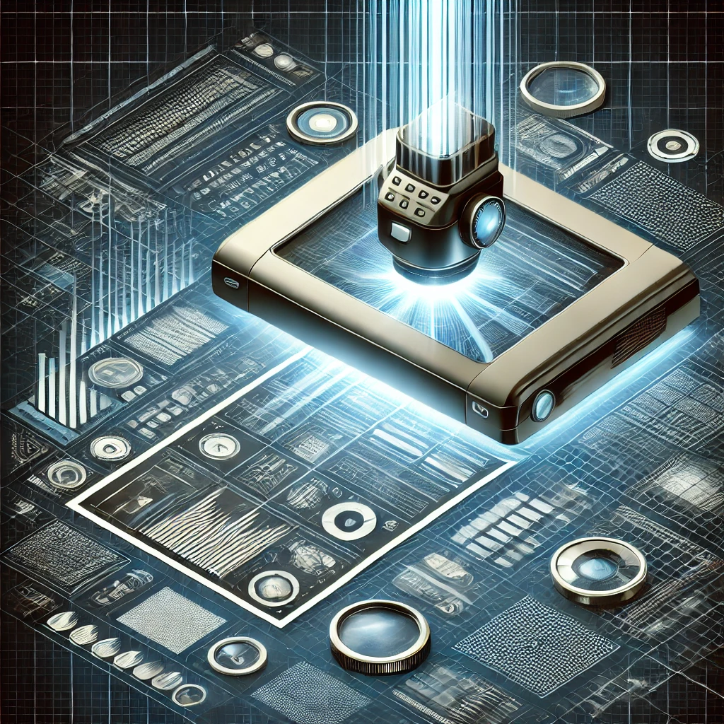 High resolution scanning.