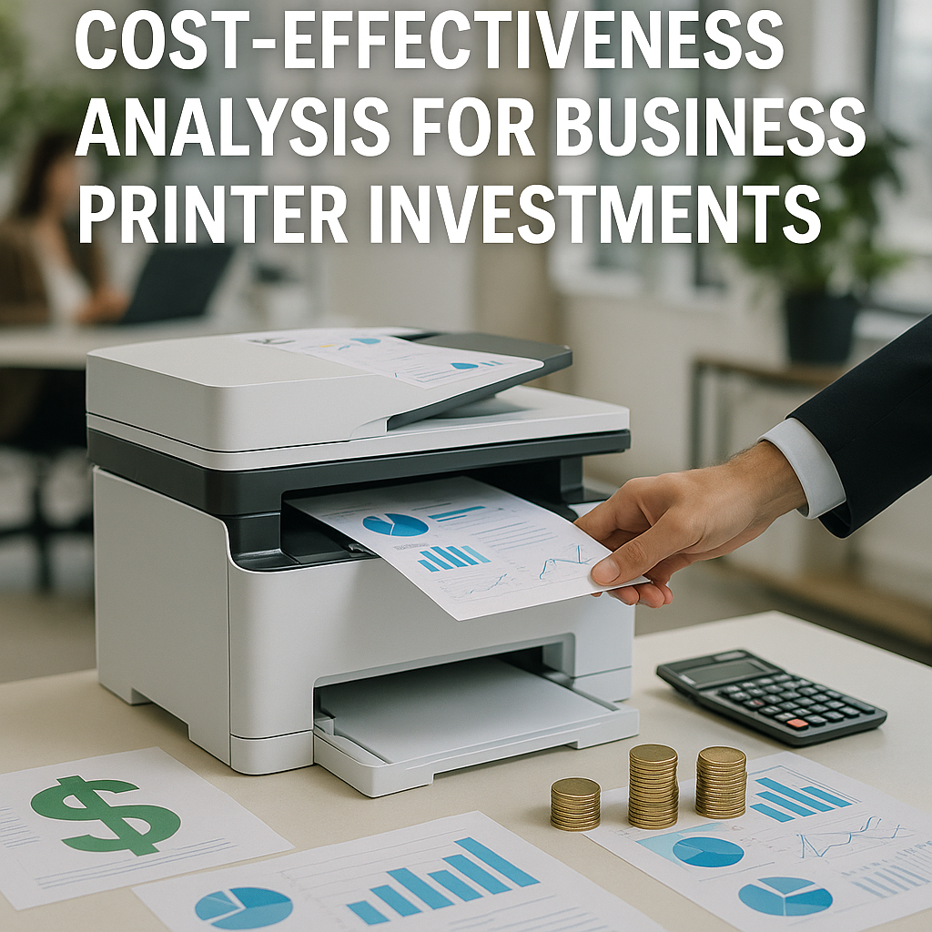 Cost effectiveness analysis for business printer investments