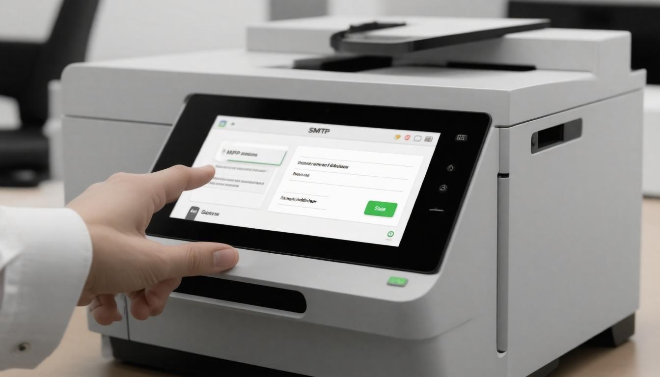 Printer SMTP settings