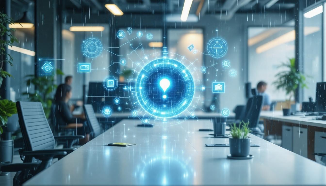 AI chatbot business concept