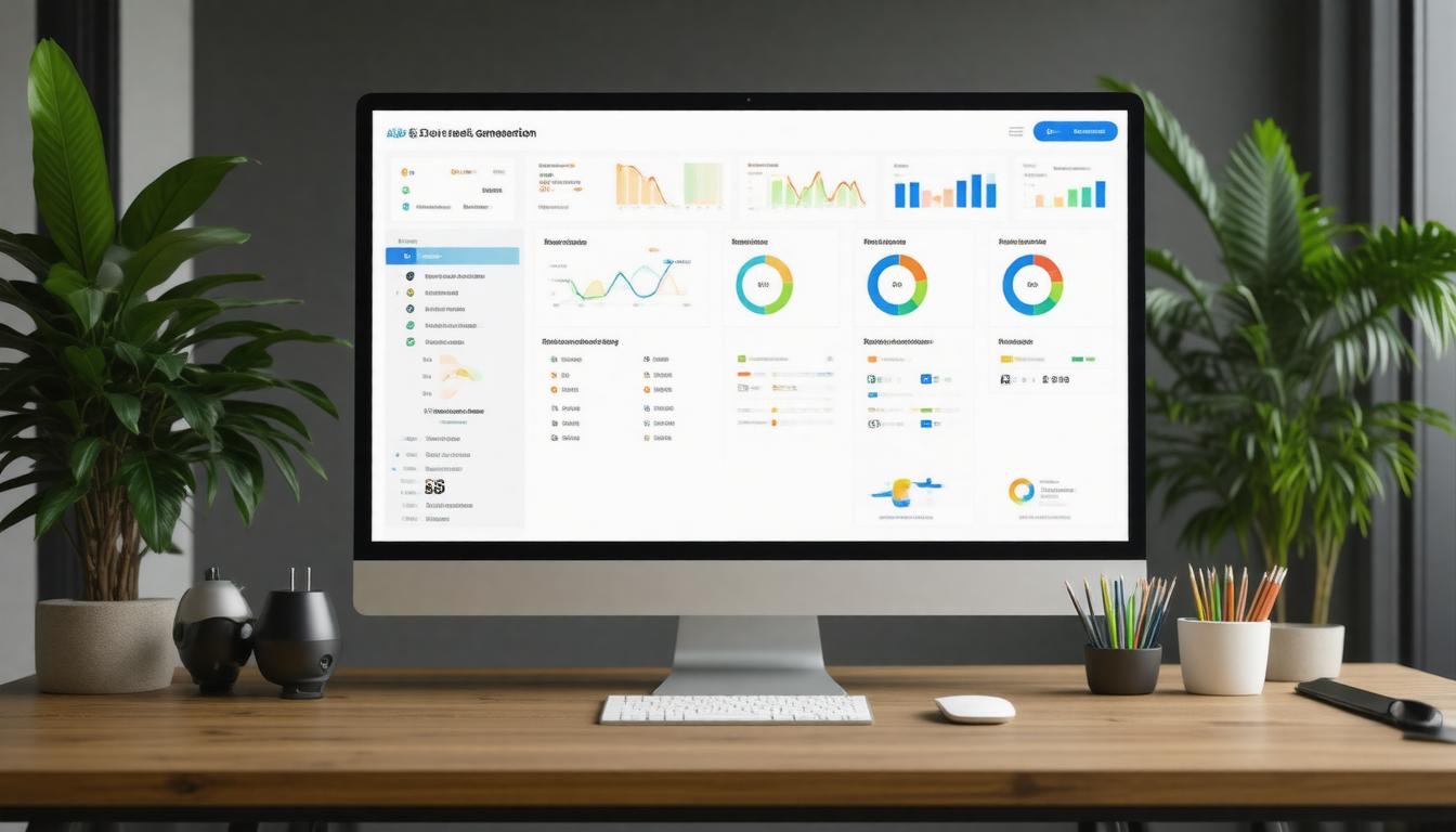 AI lead generation dashboard