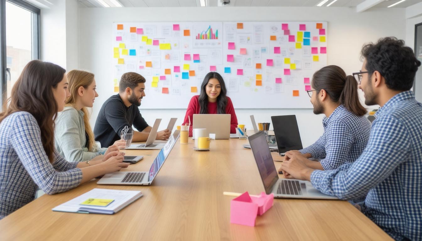 Collaborative startup meeting