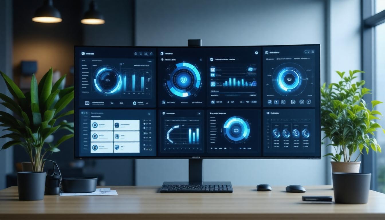Customer support AI dashboard