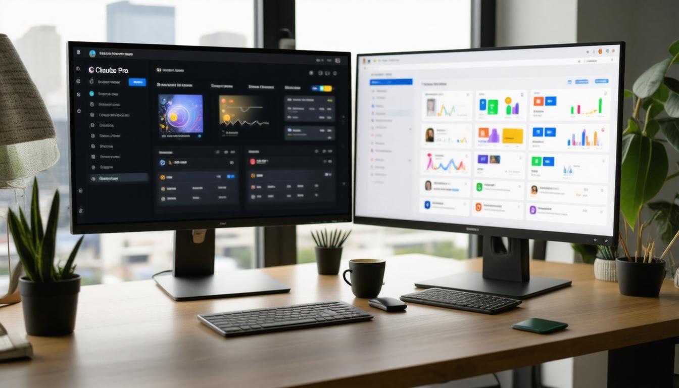 Dual monitors comparison