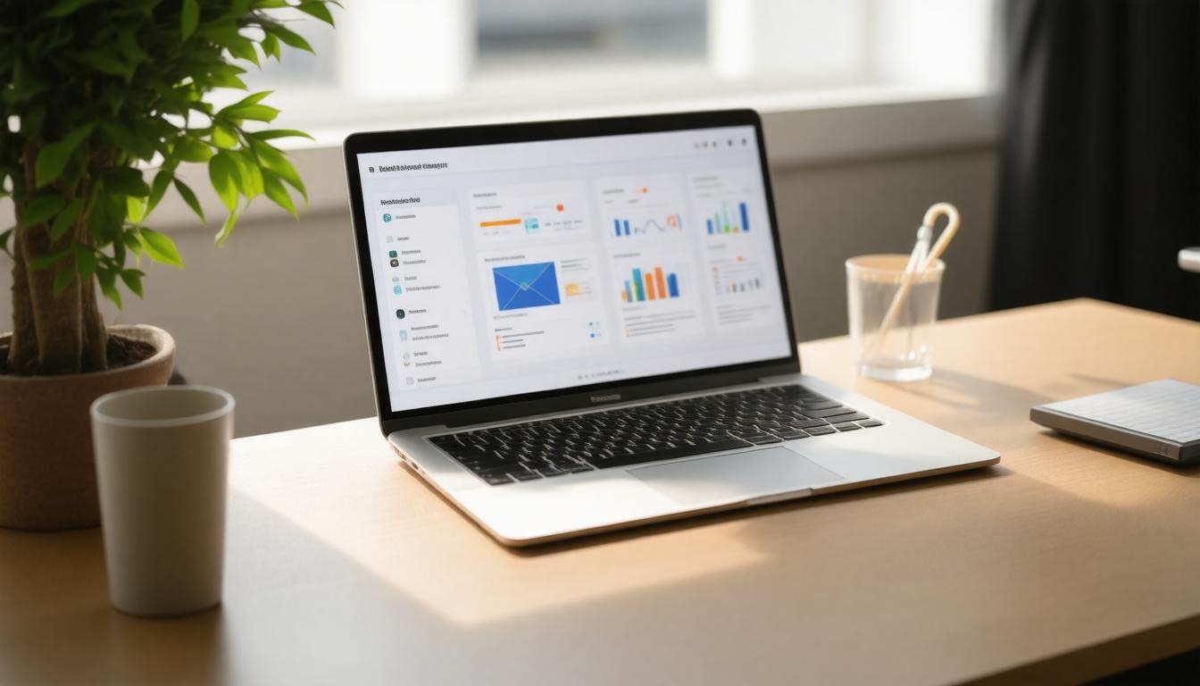 Email automation dashboard