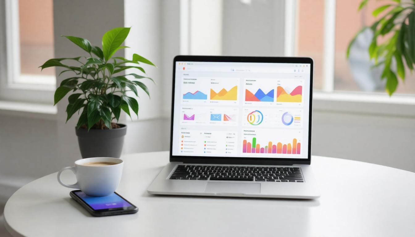 Email marketing dashboard