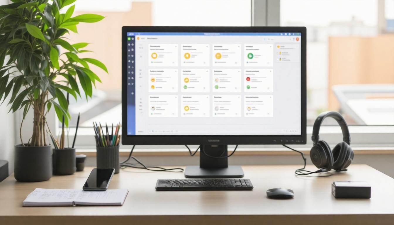 Helpdesk dashboard workspace