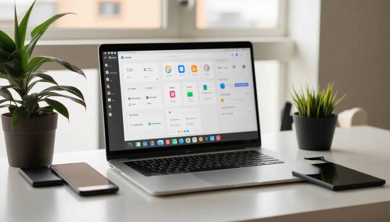 Integrated tech workspace