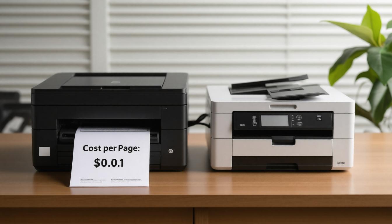 Laser vs inkjet cost