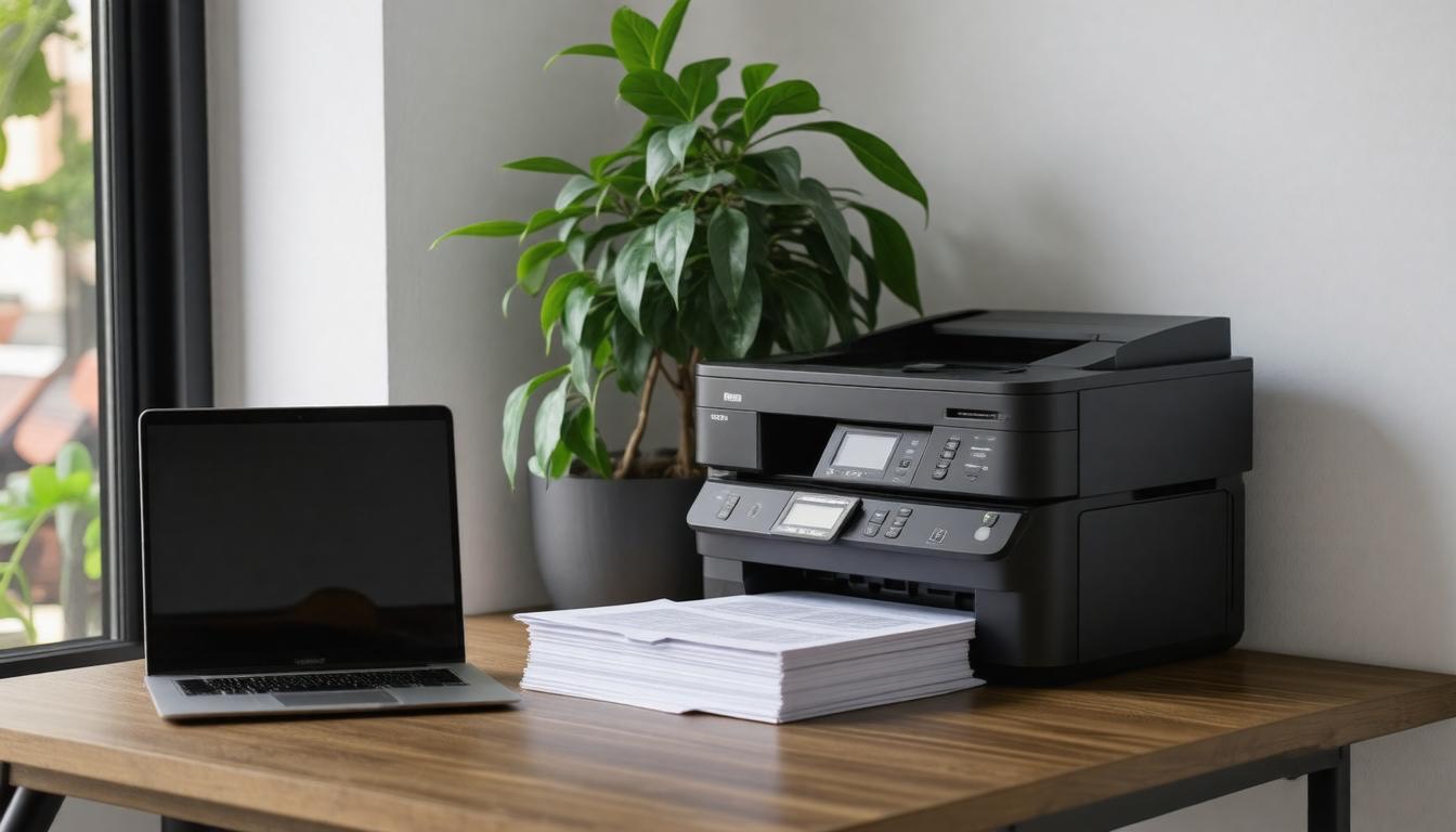 Modern office printing setup