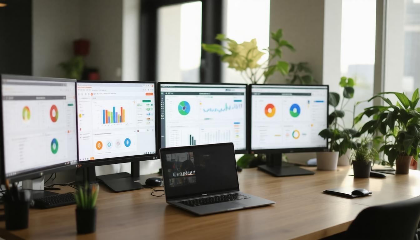 Modern productive workspace