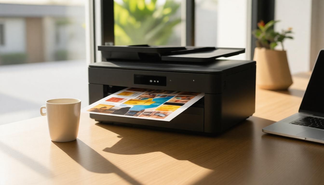 Office printer printing