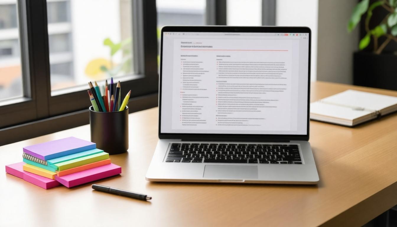 Organized business documents