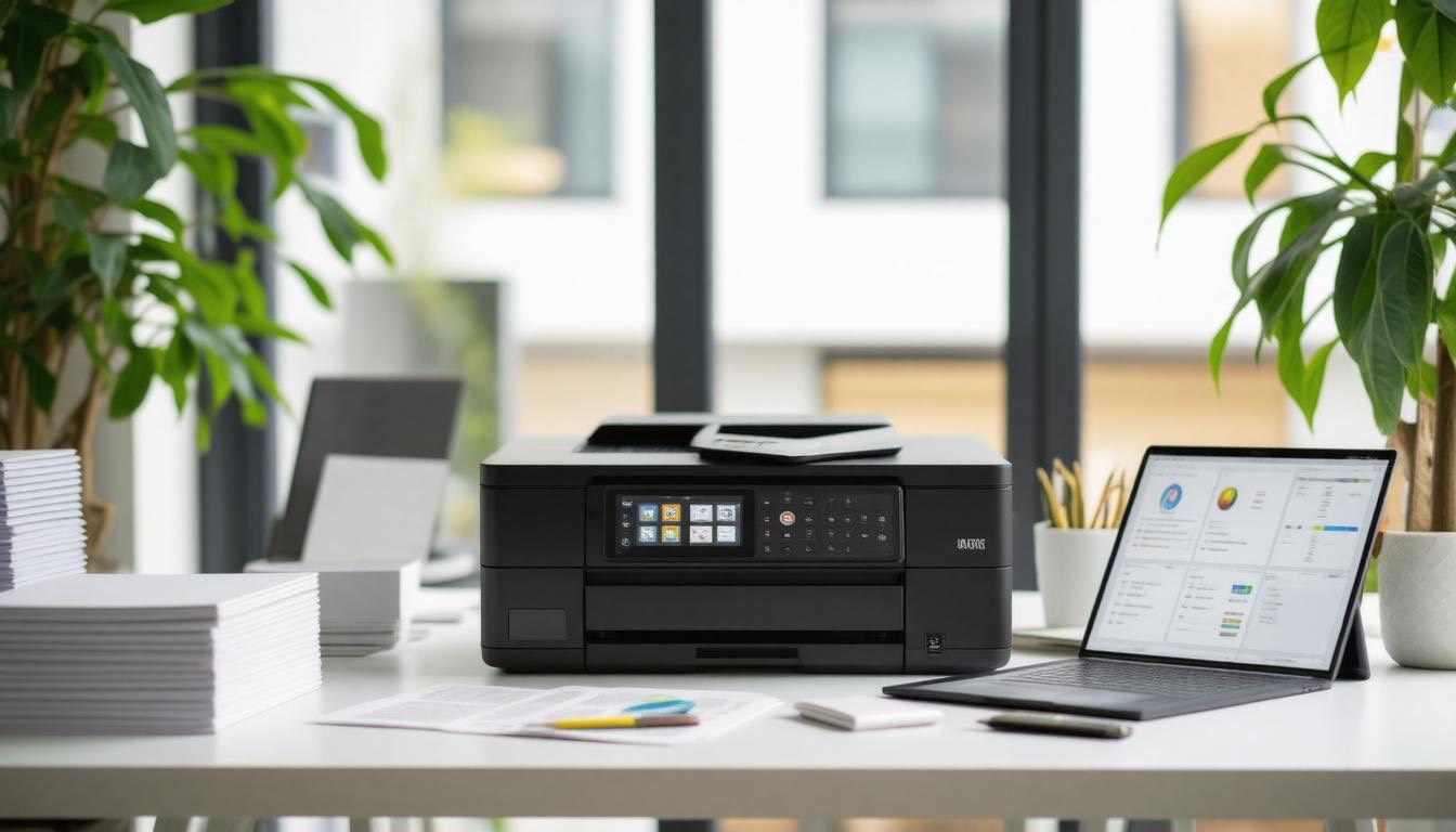 Organized office printer