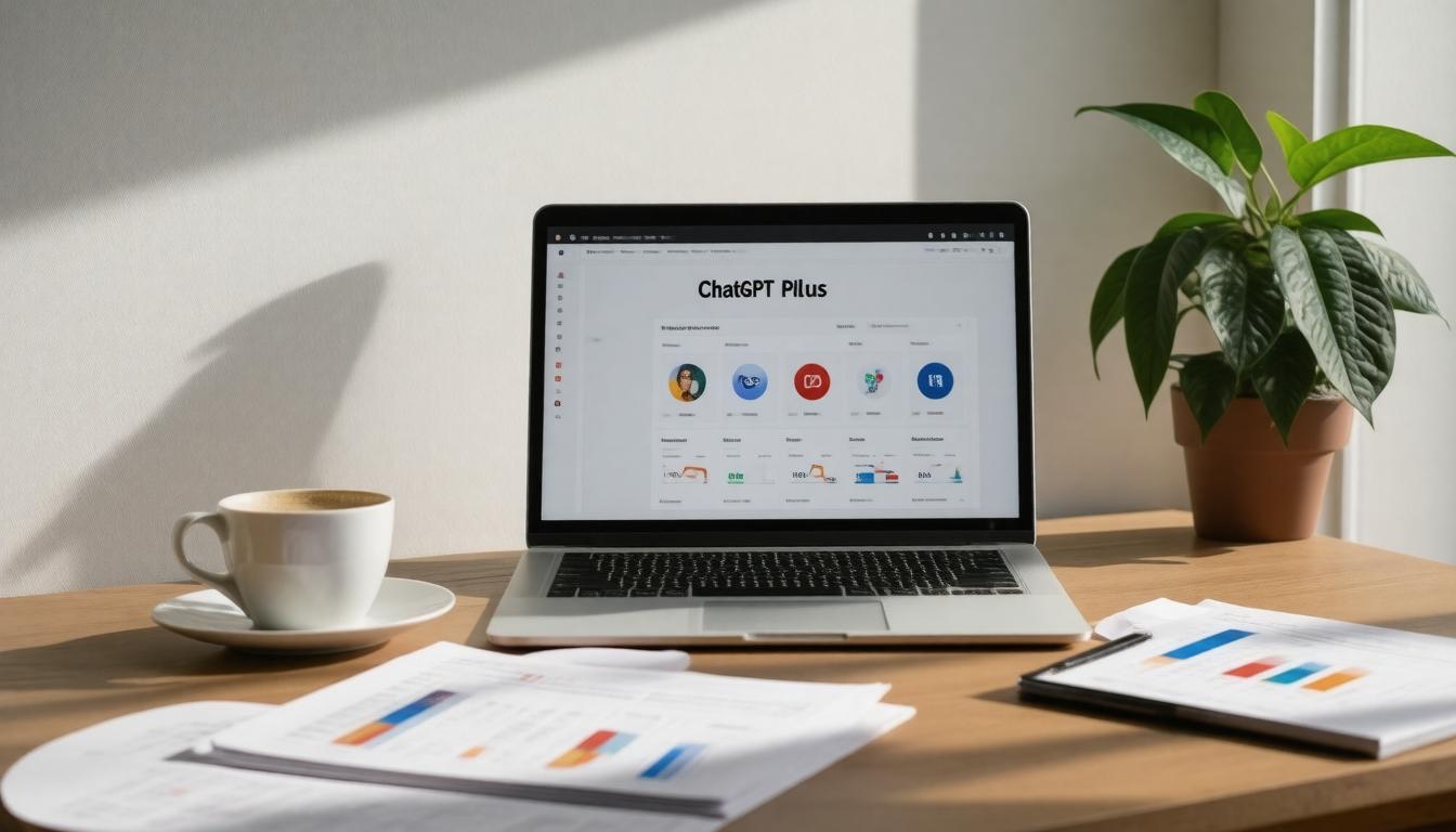 Productive business workspace