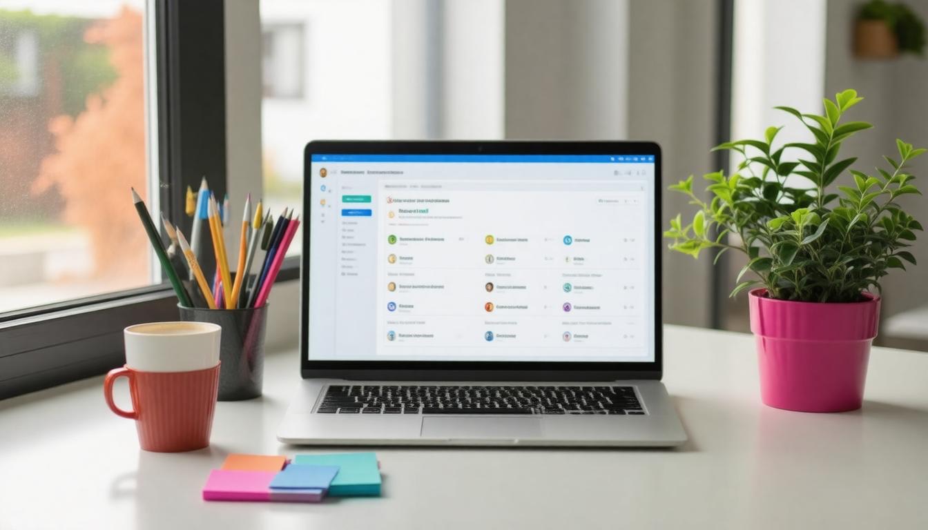 Productive small team workspace