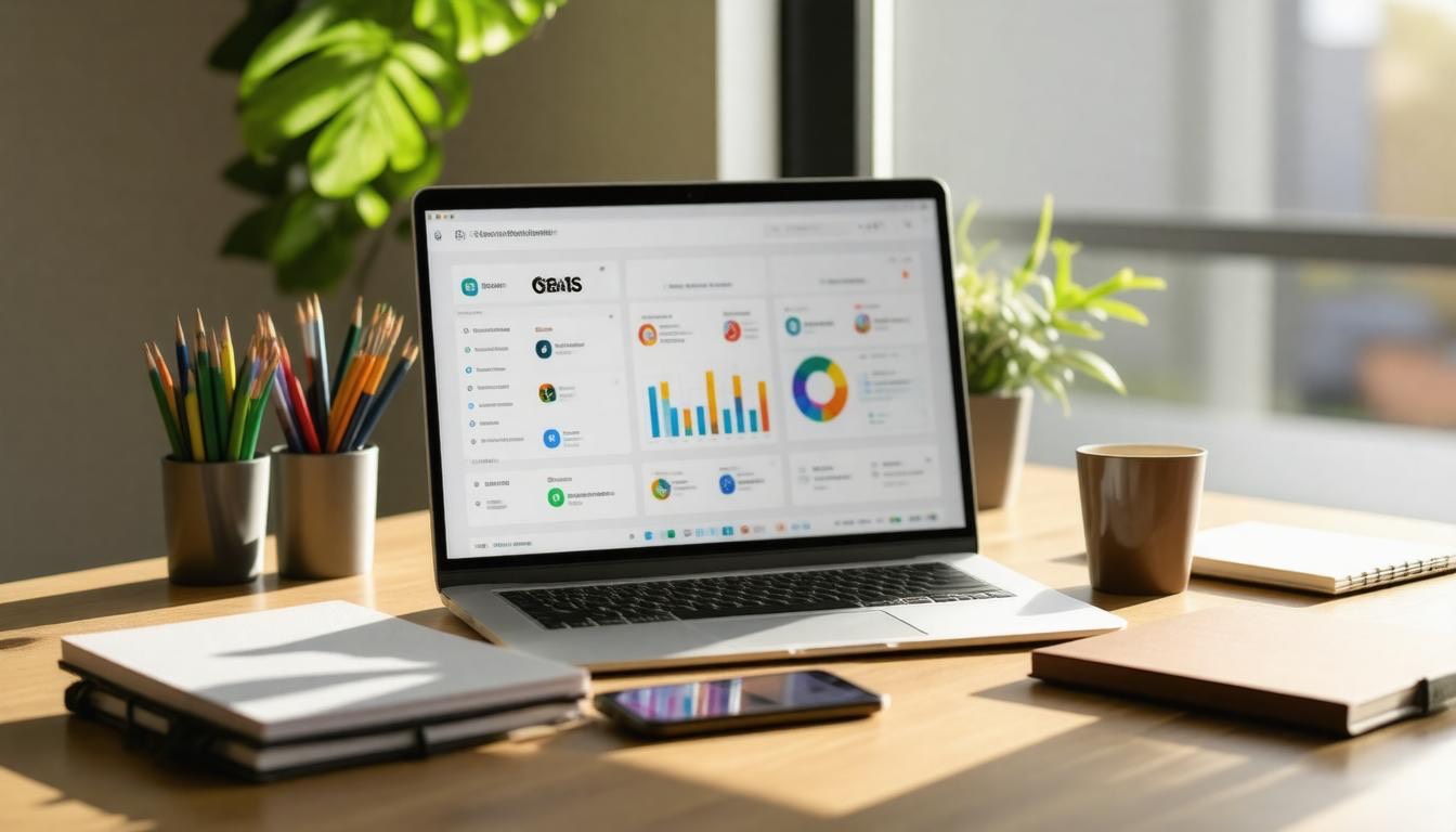 SaaS financial dashboard