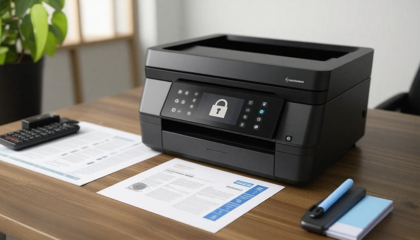 Secure office printer