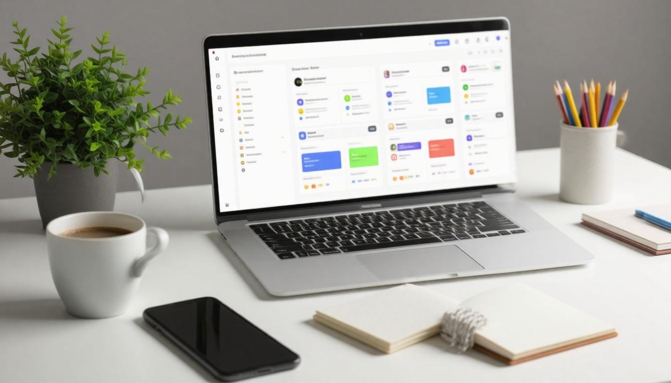 Workspace with dashboard