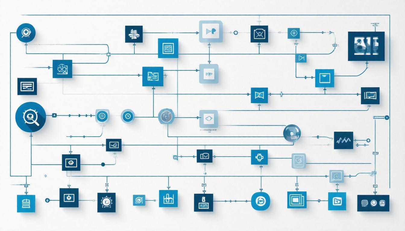 B2B workflow automation diagram